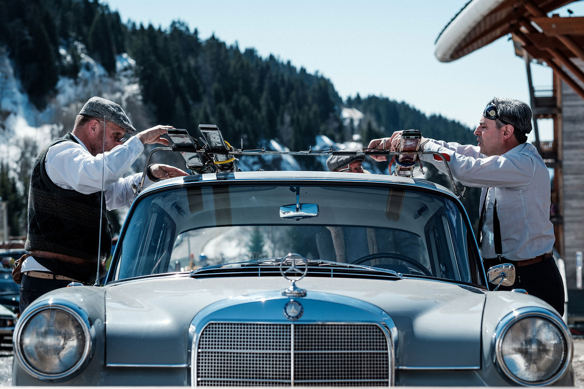 Jerome Pantalacci Alpine Classique 2022 Mercedes 190 1
