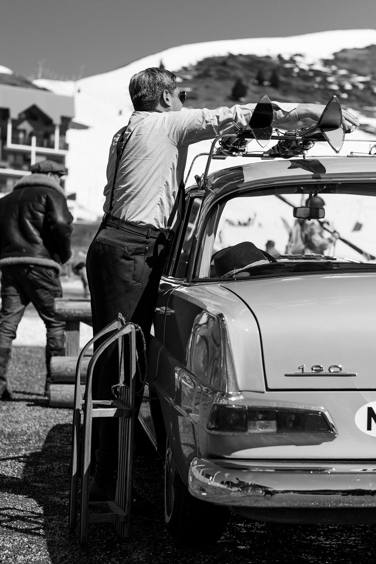 Jerome Pantalacci Alpine Classique 2022 Mercedes 190 4